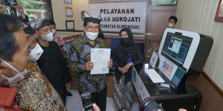 Menteri Agraria Terkejut dengan Layanan Smart Kampung di Banyuwangi