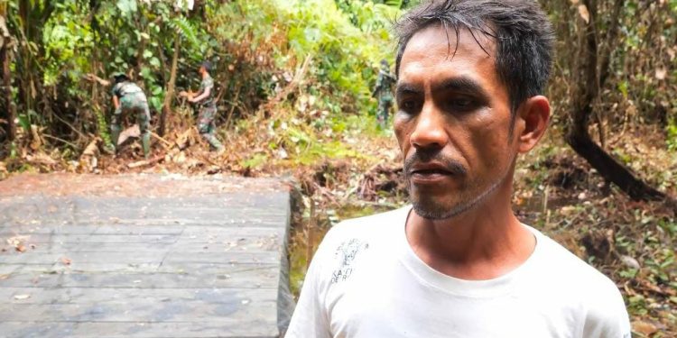 Program TMMD ke-113 Mendapat Respon Positif, Ini Kata Tokoh Masyakat Kampung Kelian