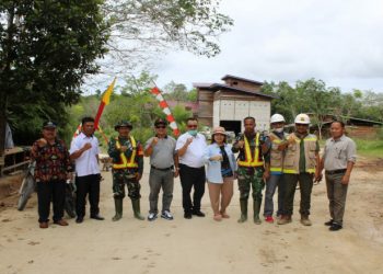 Kunker ke Lokasi TMMD, Anggota DPRD Kubar Harapkan Hal Ini