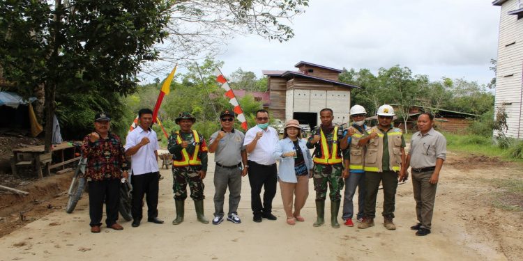 Kunker ke Lokasi TMMD, Anggota DPRD Kubar Harapkan Hal Ini