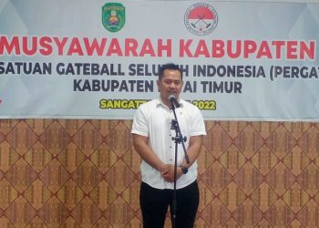 Hadiri Muskab PERGATSI, Sekum KONI Kutim Himbaukan Hal Ini