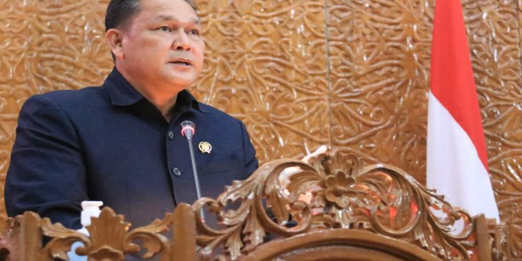 Fraksi Kebangkitan Indonesia Raya Sampaikan Pandangan Umum Pokok Pengelolaan Keuangan Daerah