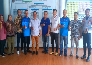 Dishub Kutim Dapat Kunjungan Rekan Sejawat dari Kukar