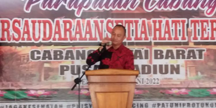 Ini Kata Bupati FX Yapan Terkait Parapatan Cabang PSHT Kubar