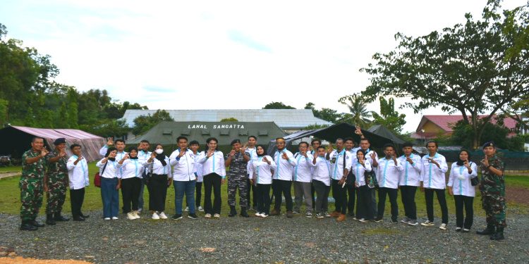 Terima Kunjungan FPBI, Danlanal Sangatta Harapkan Hal Ini