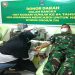 Peringati HUT 64 Kodam VI/Mulawarman, Kodim 0909/Kutai Timur Gelar Bakti Sosial Donor Darah