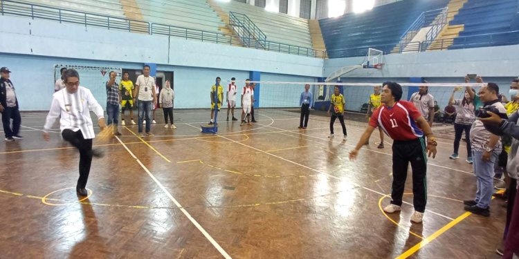 Ardiansyah Buka Kejuaraan Takraw Piala Bupati Antar Club se-Kabupaten