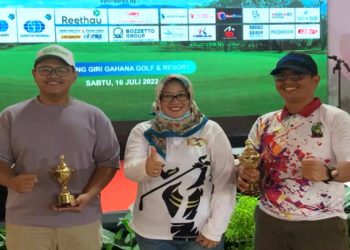 Ikuti Tournament Golf Besutan Kementerian Perdagangan, 2 Golfer Kutim Raih Hasil Gemilang