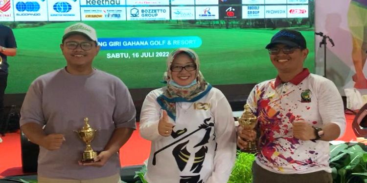 Ikuti Tournament Golf Besutan Kementerian Perdagangan, 2 Golfer Kutim Raih Hasil Gemilang