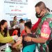 Babinsa Koramil 0909-03/Muara Wahau Dampingi Pelaksanaan Vaksinasi Masyarakat, Ini Tujuannya