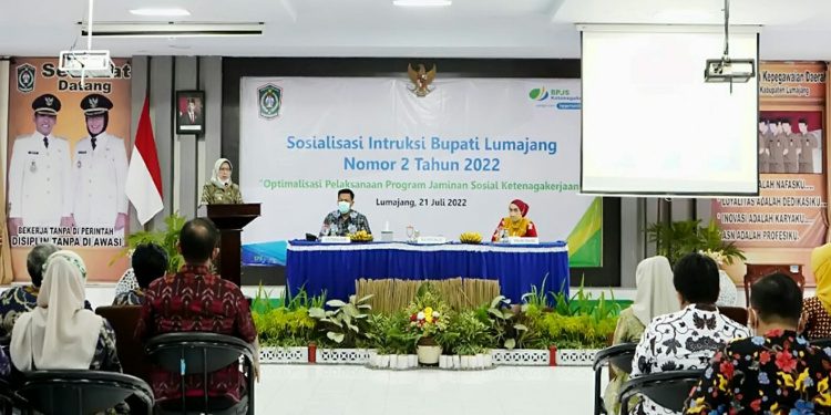 Disnaker Lumajang Diminta Cek Perusahaan dalam Kepesertaan BPJS Ketenagakerjaan