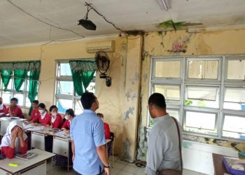 Komisi D Sidak SMPN 1 Sangatta Utara