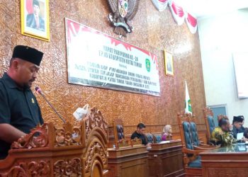 Memaksimalkan Teknologi Menjadi Salah Satu Catatan Fraksi PDI Perjuangan Terhadap (KUPA) dan (PPAS-P) TA 2022 Pemkab Kutim