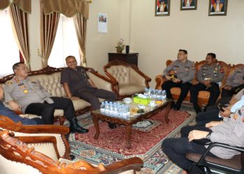 Pererat Sinergitas, Kapolres Kubar Silaturahmi ke Ketua Pengadilan Negeri Kubar