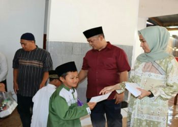 Kapolres Kubar Santuni Anak Yatim Piatu dan Doa Bersama di Rumah Dinas Kapolres