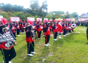 Terjunkan Babinsa Koramil 0909-06/Bengalon Sukseskan Upacara HUT 77 RI, Danramil: Pengabdian untuk Negeri