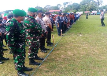 Sinergi Semua Pihak, Upacara Peringatan HUT 77 RI di Kaliorang Berlangsung Meriah