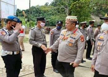 Kapolres Kubar AKBP Heri Rusyaman Kunjungi Seluruh Mapolsek di Mahulu
