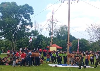 Semarakkan HUT 77 RI, Lanal Sangatta Gelar Berbagai Lomba