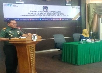 Kodim 0909/Kutai Timur Laksankan Sosialisasi Program Asabri untuk Personel