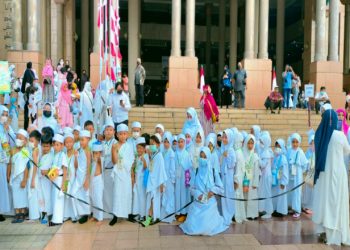 TKIT Raudhatul Jannah Ikuti Manasik Haji Cilik TK Tingkat Kota Samarinda
