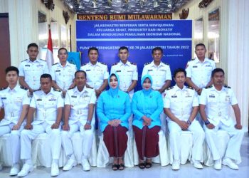 Peringati HUT 76 Jalasenastri, Ini Pesan Danlanal Sangatta Bagi Para Istri Prajurit TNI AL