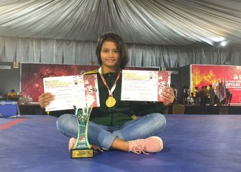 Siswi SMAN 1 Sangatta Utara Raih Prestasi Terbaik di Sirkuit Nasional Wushu