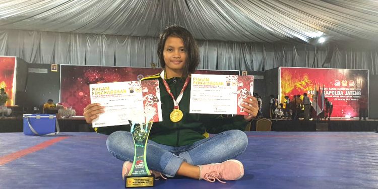 Siswi SMAN 1 Sangatta Utara Raih Prestasi Terbaik di Sirkuit Nasional Wushu