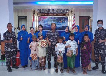 Peringati HUT 77 TNI AL, Lanal Sangatta Gelar Khitanan Massal