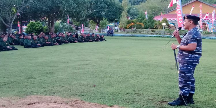 Lanal Sangatta Gelar LDDK untuk Siswa SKMN 2 Bontang