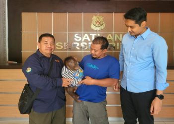 Tak Hanya Tangkap Pelaku Illegal Logging, Polres Kutim Juga Berhasil Selamatkan Bayi Orang Utan