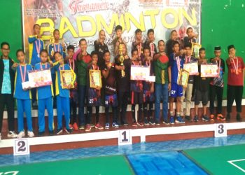 Letkol Czi Heru Apriyanto Buka Ajang Pencarian Bibit Atlet Bulutangkis Kutim 2022