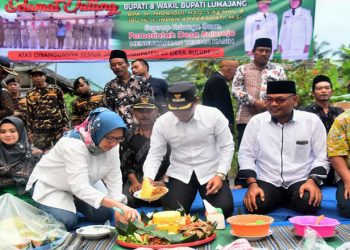 Rampung Dibangun, Warga Tempursari Lumajang Gelar Tasakuran