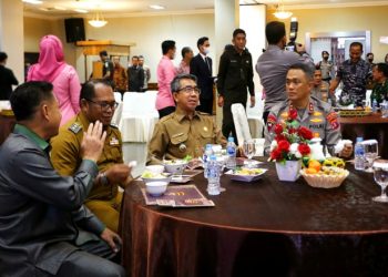 Sarapan Pagi Jadi Sambutan Hangat Pemkab Kutim untuk Kapolda Kaltim