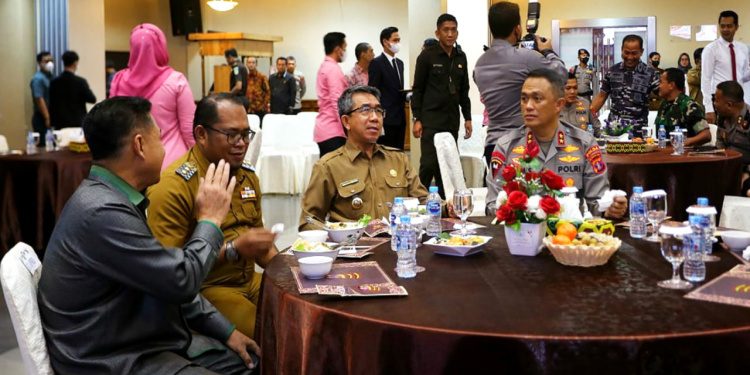 Sarapan Pagi Jadi Sambutan Hangat Pemkab Kutim untuk Kapolda Kaltim