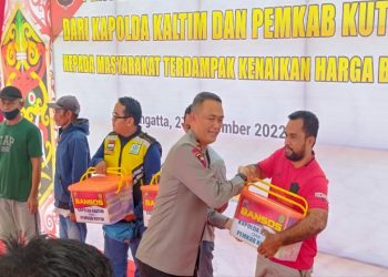 Pemkab Kutim dan Polda Kaltim Kolaborasi Bantu Masyarakat Terdampak Kenaikan BBM