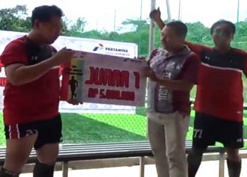 Turnamen Sepak Bola Mini Antar Jurnalis se Kaltim Digelar SKK Migas dan PHM