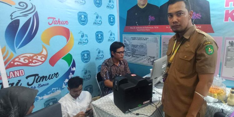 Kejar Capaian Pemilih Pemula, Disdukcapil Buka Layanan Perekaman E-KTP di Expo Pembangunan 2022