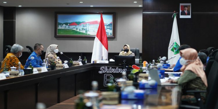 Rakor Perpanjangan Kerjasama Pemanfaatan Sumber Mata Air Perumdam Among Tirto