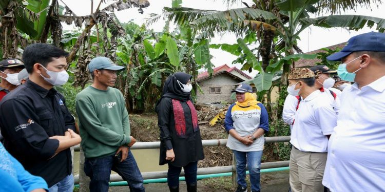 Bupati Banyuwangi Tinjau Langsung Banjir Pesanggaran, Instruksikan Percepat Normalisasi Sungai