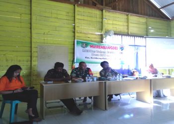 Hadiri Musrembang Desa Sripantun, Babinsa Muara Wahau Pesankan Hal Ini