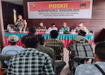 Koramil 0909-06/Bengalon Launching Kampung Andalan, Ini Tujuannya