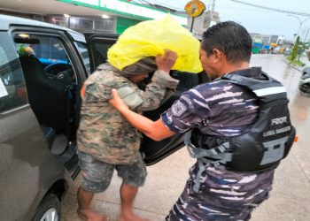 Gerak Cepat Prajurit Lanal Sangatta, Selamatkan Nyawa Warga Akibat Diterkam Buaya