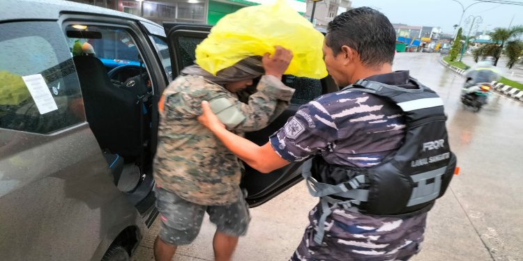 Gerak Cepat Prajurit Lanal Sangatta, Selamatkan Nyawa Warga Akibat Diterkam Buaya