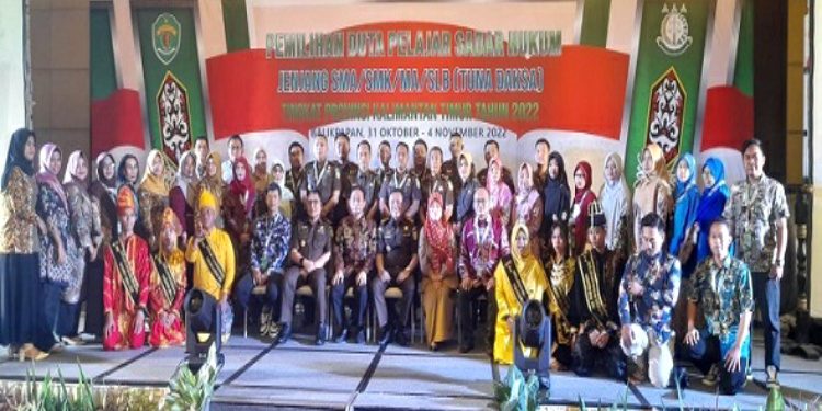 Pemilihan Duta Pelajar Sadar Hukum Tingkat Provinsi Kaltim Tahun 2022