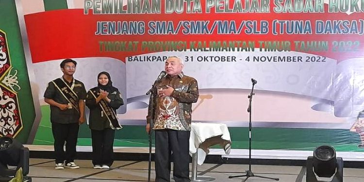 Isran Noor: Duta Pelajar Sadar Hukum untuk Membangun Karakter Bangsa