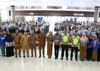 300 Pelajar SMP di Kutim Diberi Pemahaman Keselamatan Berlalu Lintas