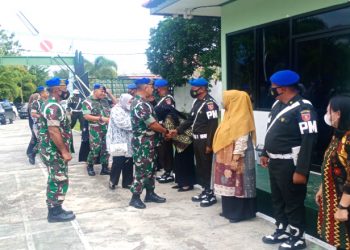 Kunker ke Kutim, Danpomdam VI Mulawarman Resmikan Musholla hingga Berikan Arahan ke Personel Subdenpom