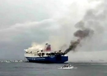 KM Mutiara Timur 1 Rute Banyuwangi-Lombok Terbakar