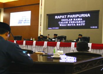 DPRD Kota Batu Usulkan 3 Nama Calon Pj Walikota Batu